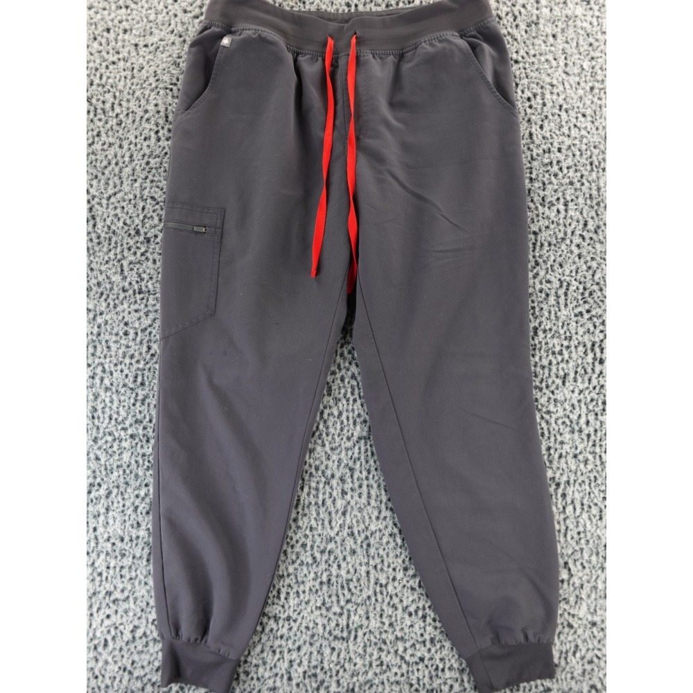 FIGS Technical Collection Zamora Jogger Grey Women's Scrubs Pants Size M 1000208